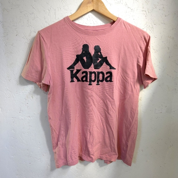 Kappa |  Pink Logo Womens T-Shirt - Picture 1 of 7